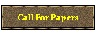 Call For Papers